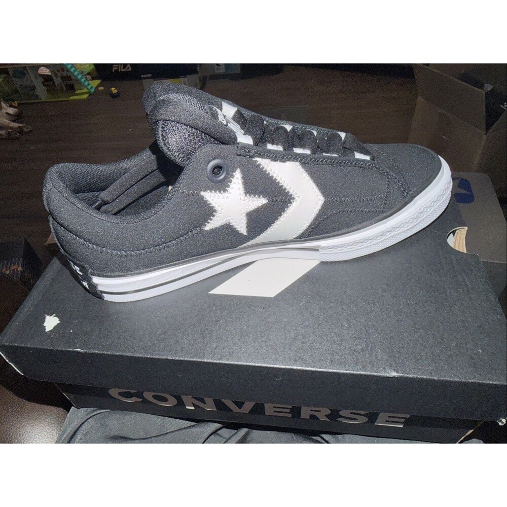 Converse Star Player 76 Low Puff Black White A11483C Men’s Size 7.5/Women’s 9